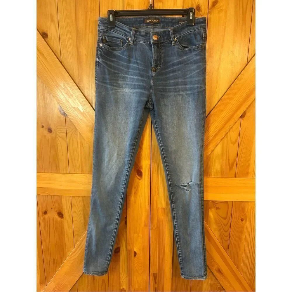 Dear John Gisele High Waisted Skinny Jeans Size 28 (5691)